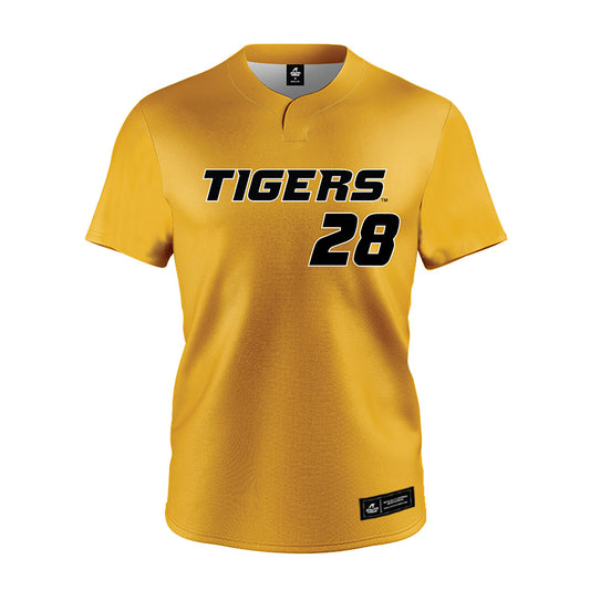 Missouri - NCAA Softball : Abby Carr - Gold Jersey-0