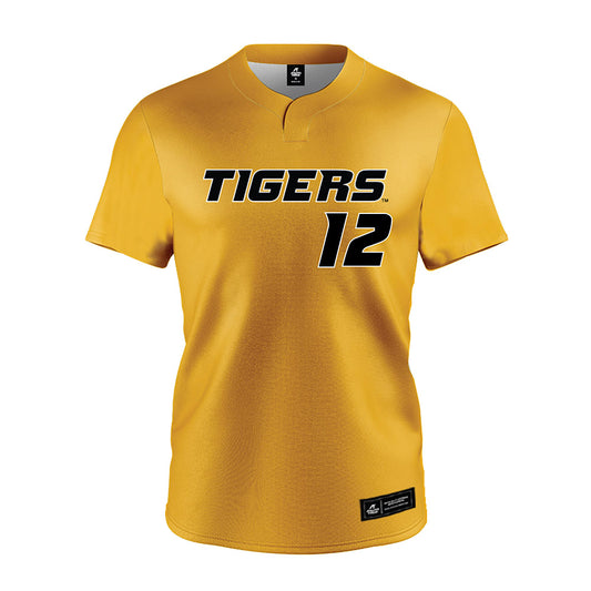 Missouri - NCAA Softball : Kate Guilliam - Gold Jersey-0