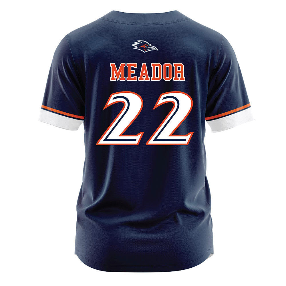 UTSA - NCAA Softball : Brookelynn Meador - Navy Jersey-1
