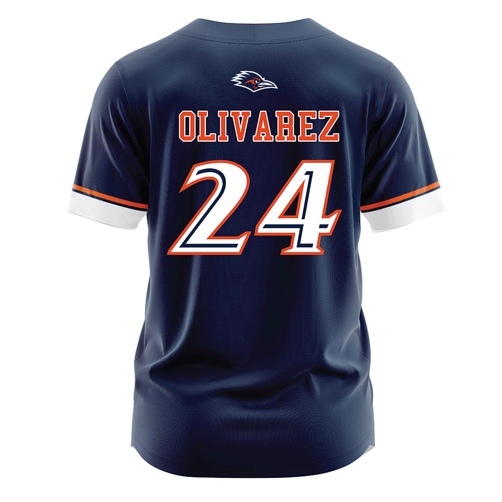 UTSA - NCAA Softball : Kaylie Olivarez - Navy Jersey