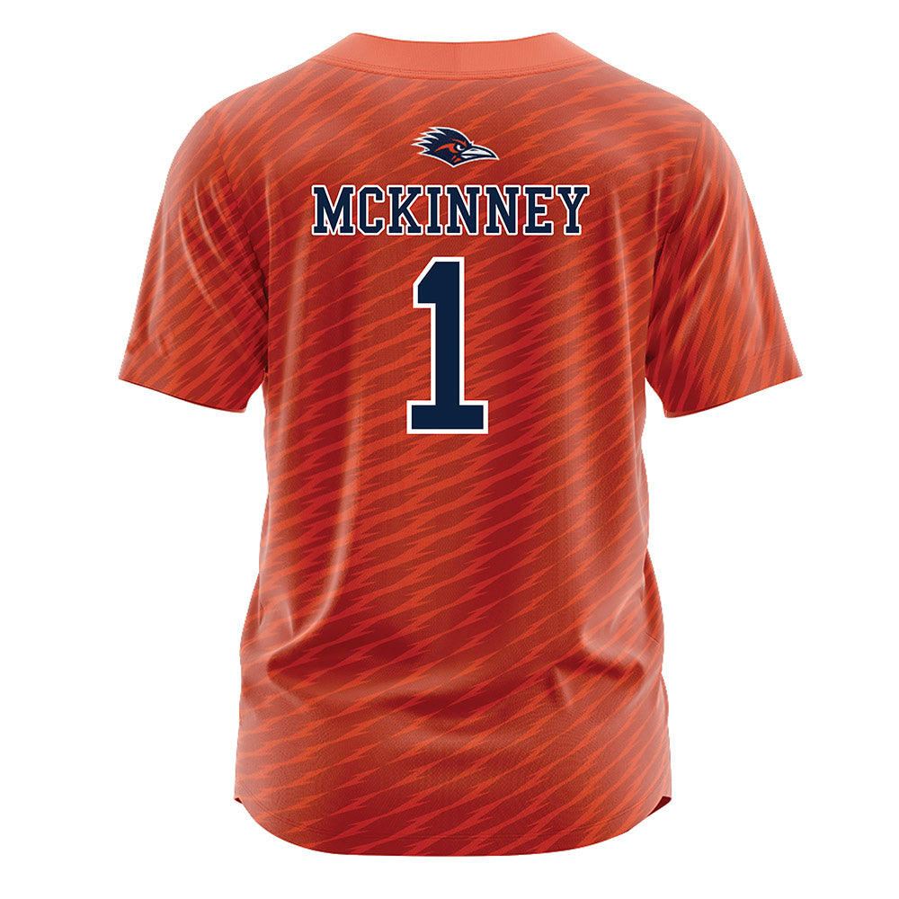 UTSA - NCAA Softball : Kailey McKinney - Orange Jersey-1