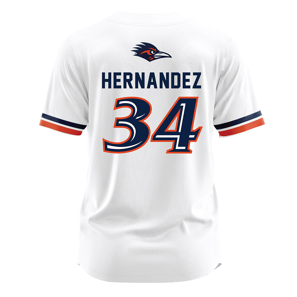 UTSA - NCAA Softball : Arlette Hernandez - White Jersey-1