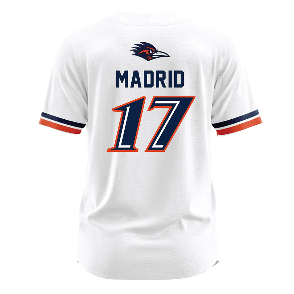 UTSA - NCAA Softball : Makayla Madrid - White Jersey