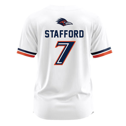 UTSA - NCAA Softball : Demiree Stafford - White Jersey-1