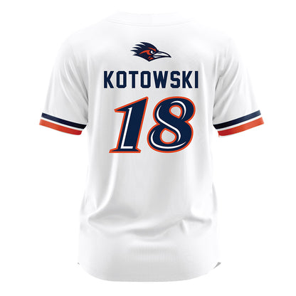 UTSA - NCAA Softball : Olivia Kotowski - White Jersey-1