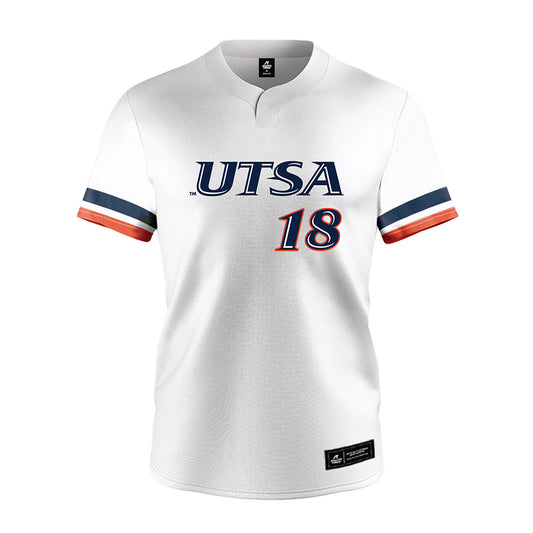 UTSA - NCAA Softball : Olivia Kotowski - White Jersey-0