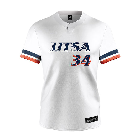 UTSA - NCAA Softball : Arlette Hernandez - White Jersey-0
