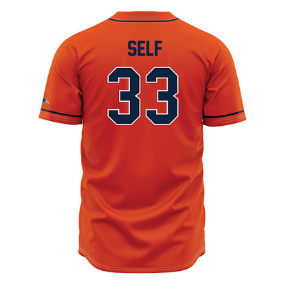 UTSA - NCAA Baseball : Ryan Self - Orange Jersey-1