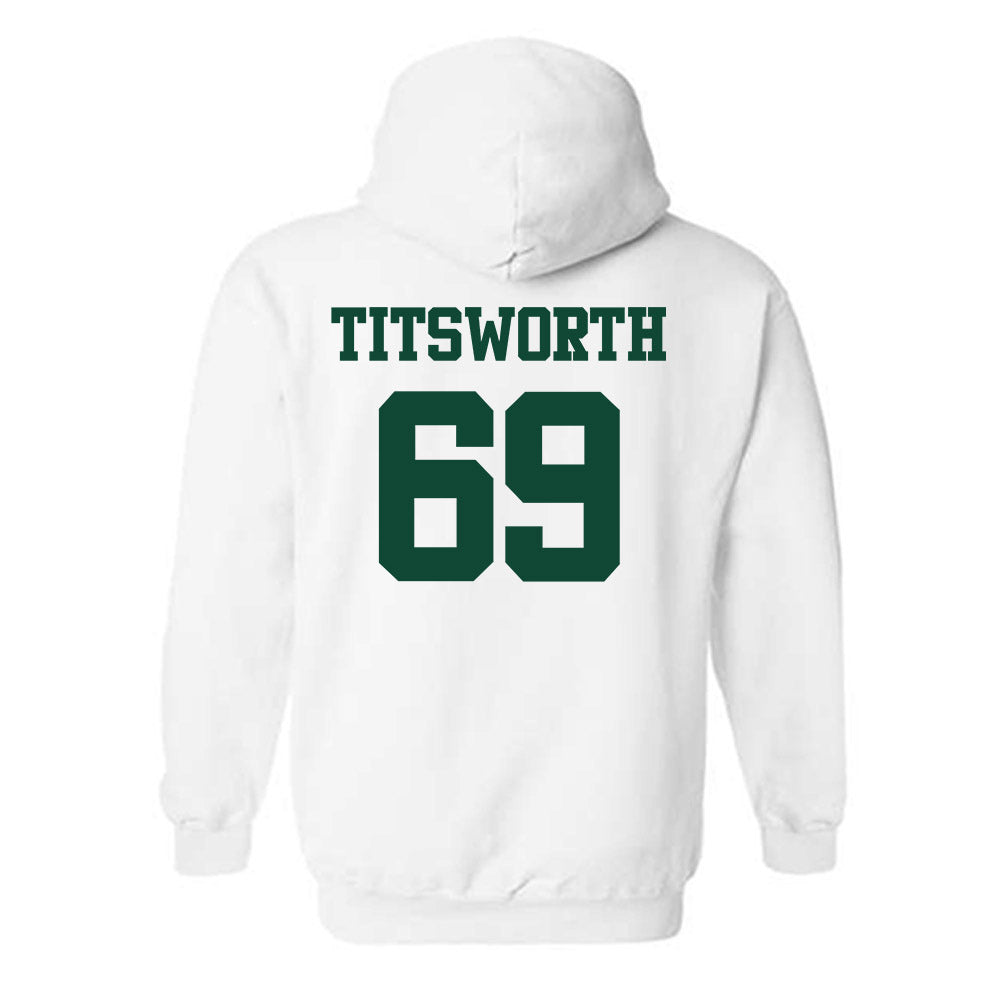 Ohio - NCAA Football Legends : Parker Titsworth - Classic Shersey Hooded Sweatshirt-1