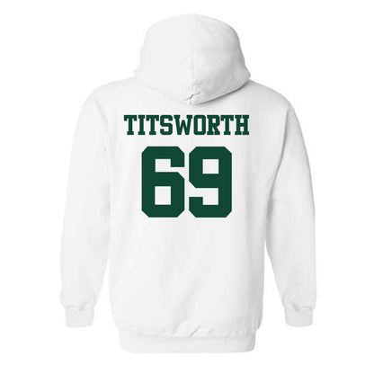 Ohio - NCAA Football Legends : Parker Titsworth - Classic Shersey Hooded Sweatshirt-1