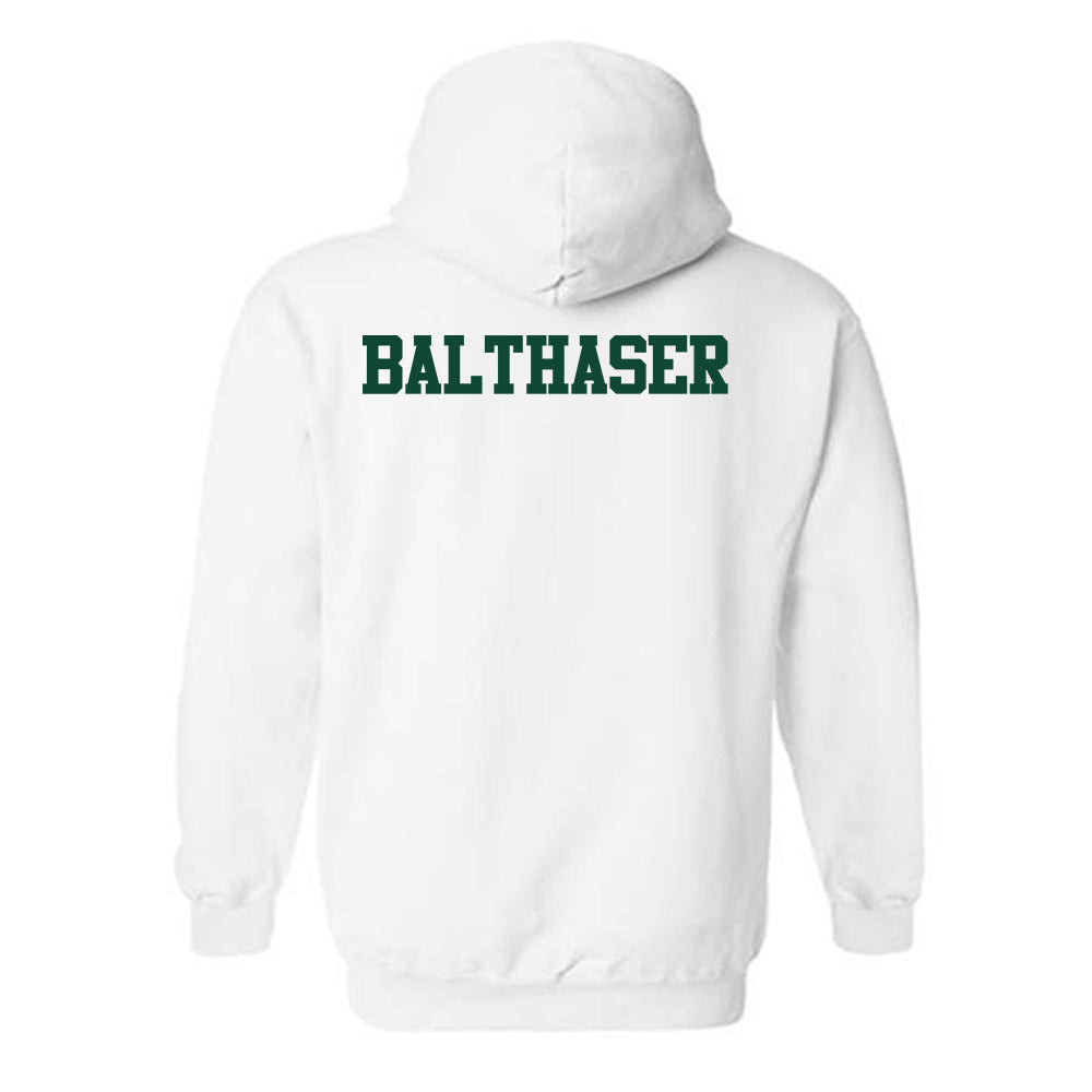 Ohio - NCAA Women's Swimming & Diving : Stephanie Balthaser - Classic Shersey Hooded Sweatshirt-1