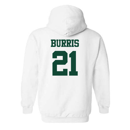 Ohio - NCAA Men's Basketball : Jesse Burris - Classic Shersey Hooded Sweatshirt-1