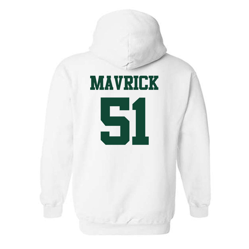 Ohio - NCAA Football : Job Mavrick - Classic Shersey Hooded Sweatshirt-1