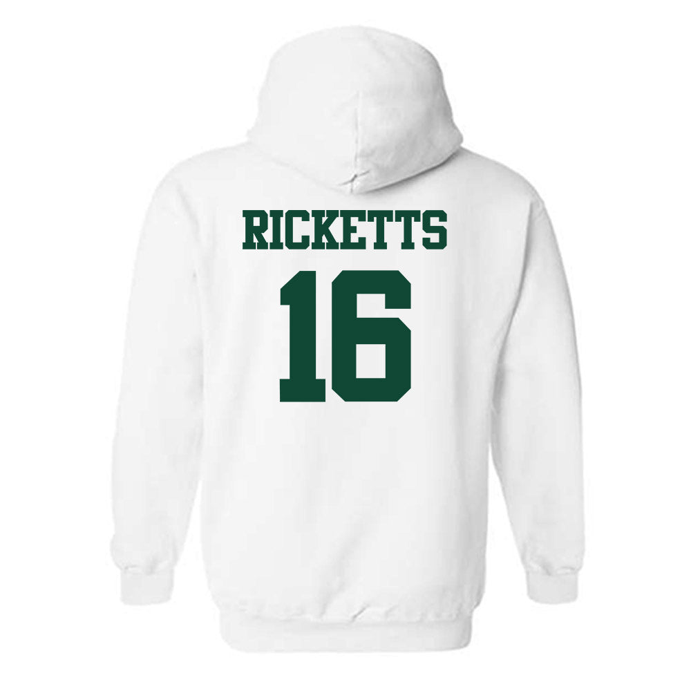 Ohio - NCAA Women's Volleyball : Darbi Ricketts - Classic Shersey Hooded Sweatshirt-1