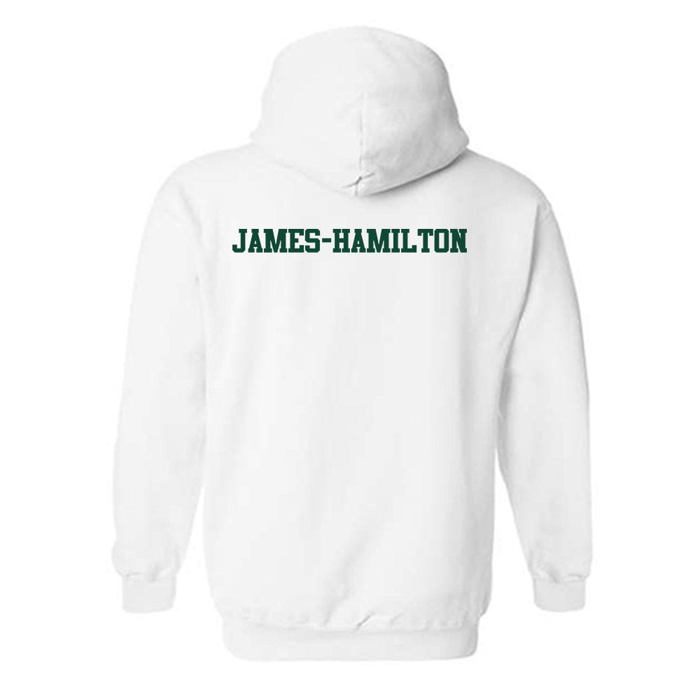 Ohio - NCAA Football : Darren James-Hamilton - Classic Shersey Hooded Sweatshirt-1