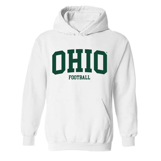 Ohio - NCAA Football : James Kelly - Classic Shersey Hooded Sweatshirt-0