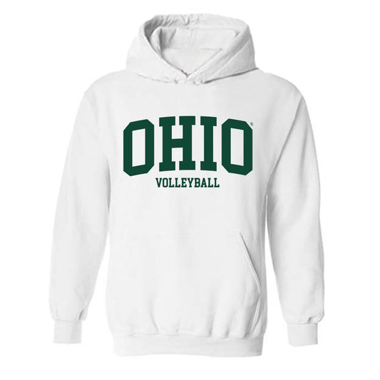 Ohio - NCAA Women's Volleyball : Brooklyn Cole - Classic Shersey Hooded Sweatshirt-0