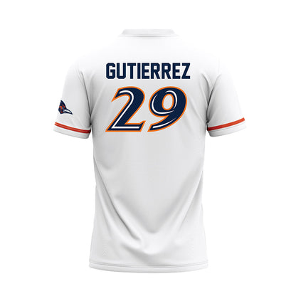 UTSA - NCAA Baseball : Christopher Gutierrez - White Jersey-1