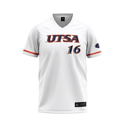 UTSA - NCAA Baseball : Blayne Lyne - White Jersey-0