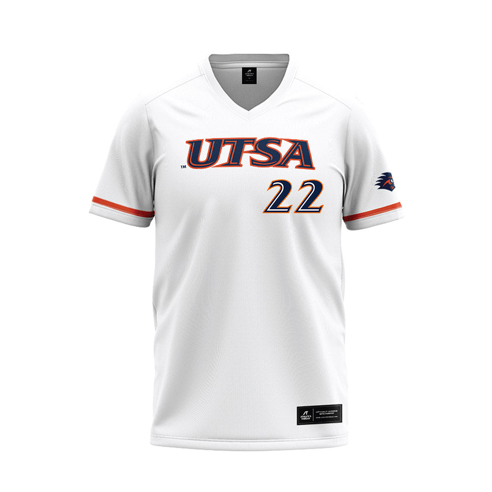 UTSA - NCAA Baseball : Garrett Gruell - White Jersey-0