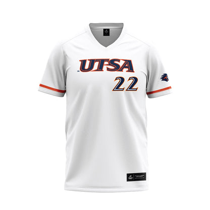 UTSA - NCAA Baseball : Garrett Gruell - White Jersey-0