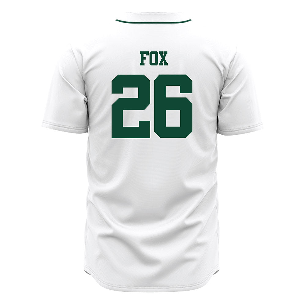 Ohio - NCAA Baseball : Sean Fox - White Jersey-1