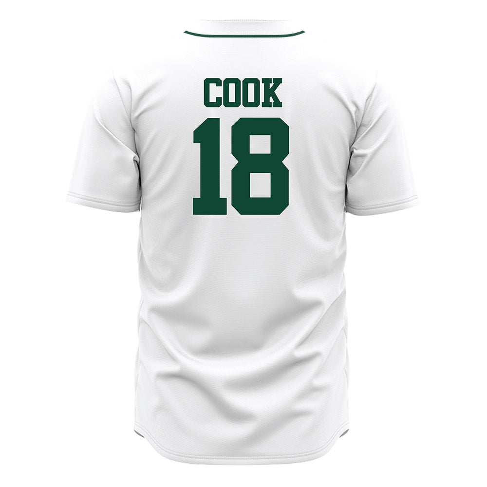 Ohio - NCAA Baseball : Aiden Cook - White Jersey-1
