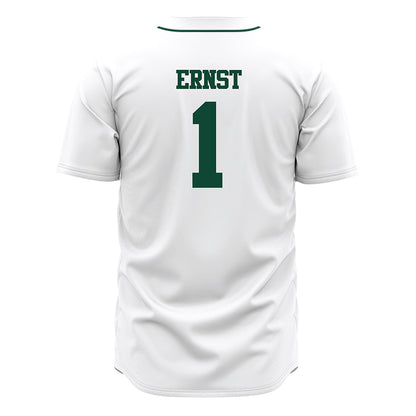 Ohio - NCAA Baseball : Noah Ernst - White Jersey-1