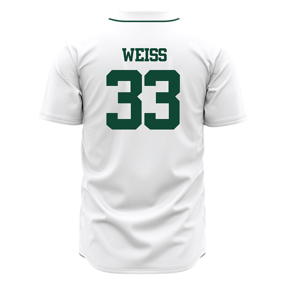 Ohio - NCAA Baseball : Nick Weiss - White Jersey-1