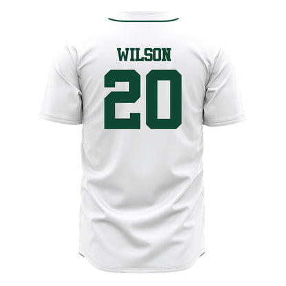 Ohio - NCAA Baseball : Grant Wilson - White Jersey-1
