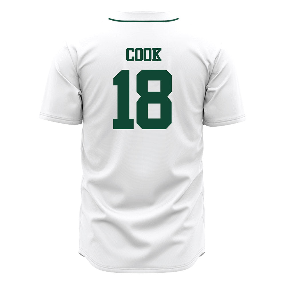 Ohio - NCAA Baseball : Aiden Cook - White Jersey-1