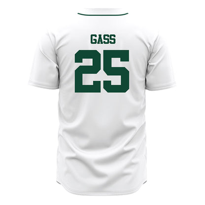 Ohio - NCAA Baseball : Mason Gass - White Jersey-1