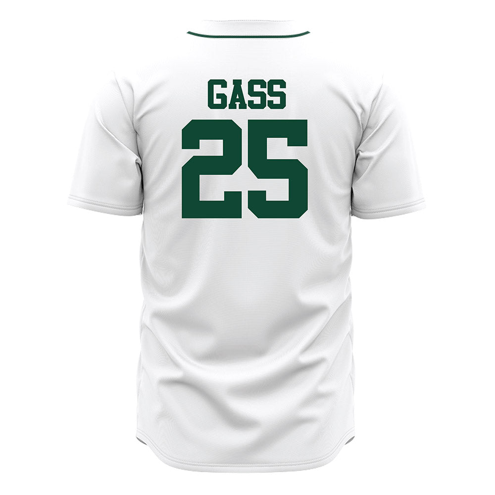 Ohio - NCAA Baseball : Mason Gass - White Jersey-1