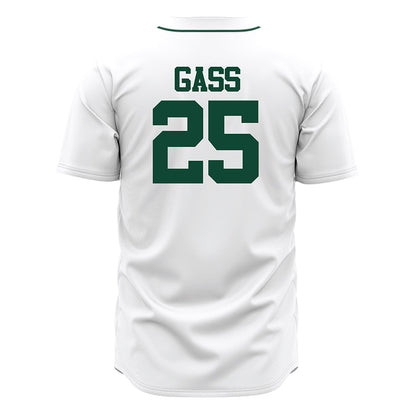 Ohio - NCAA Baseball : Mason Gass - White Jersey-1