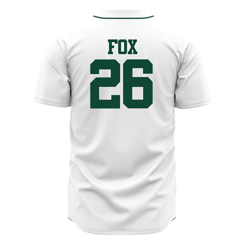 Ohio - NCAA Baseball : Sean Fox - White Jersey-1