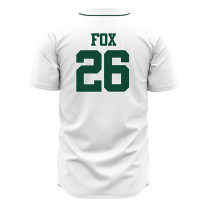 Ohio - NCAA Baseball : Sean Fox - White Jersey-1