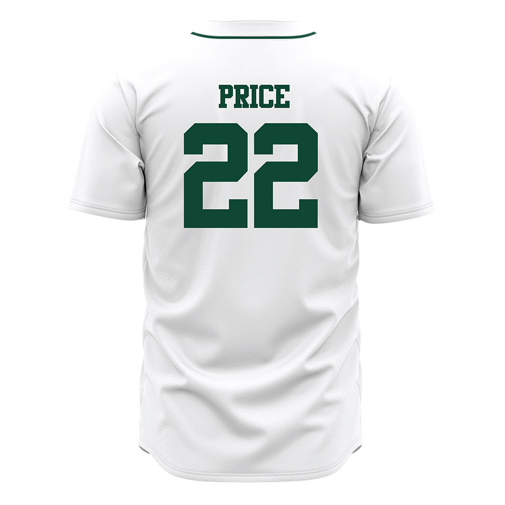 Ohio - NCAA Baseball : Landon Price - White Jersey-1