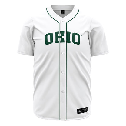 Ohio - NCAA Baseball : Evan Lichtenauer - White Jersey-0