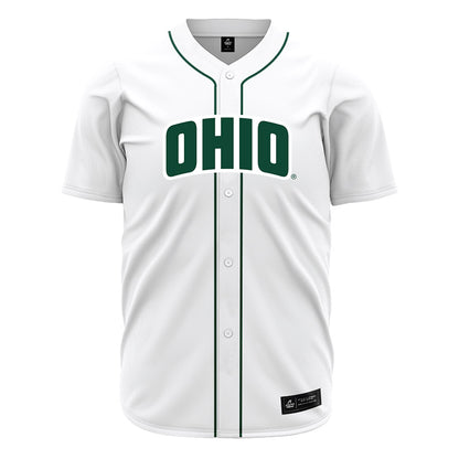 Ohio - NCAA Baseball : Wesley Cupps - White Jersey-0
