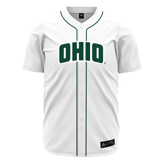 Ohio - NCAA Baseball : Hayden Blosser - White Jersey-0