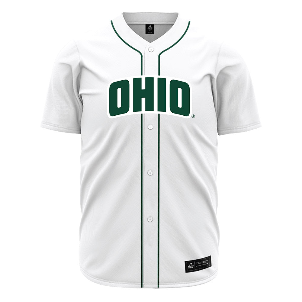 Ohio - NCAA Baseball : Andrew Endres - White Jersey-0