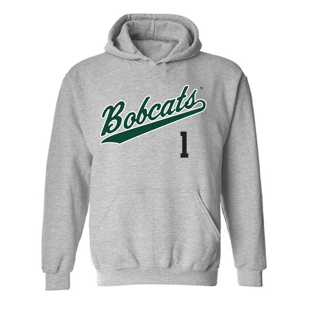 Ohio - NCAA Baseball : Noah Ernst - Classic Shersey Hooded Sweatshirt-0