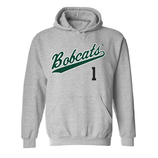 Ohio - NCAA Baseball : Noah Ernst - Classic Shersey Hooded Sweatshirt-0