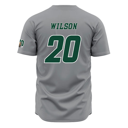 Ohio - NCAA Baseball : Grant Wilson - Grey Jersey-1
