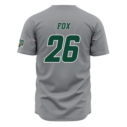 Ohio - NCAA Baseball : Sean Fox - Grey Jersey-1