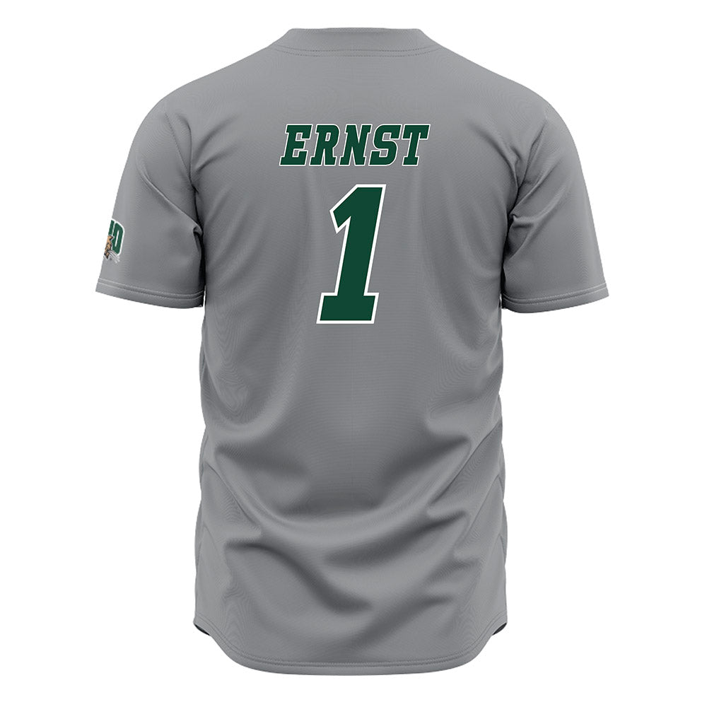 Ohio - NCAA Baseball : Noah Ernst - Grey Jersey-1