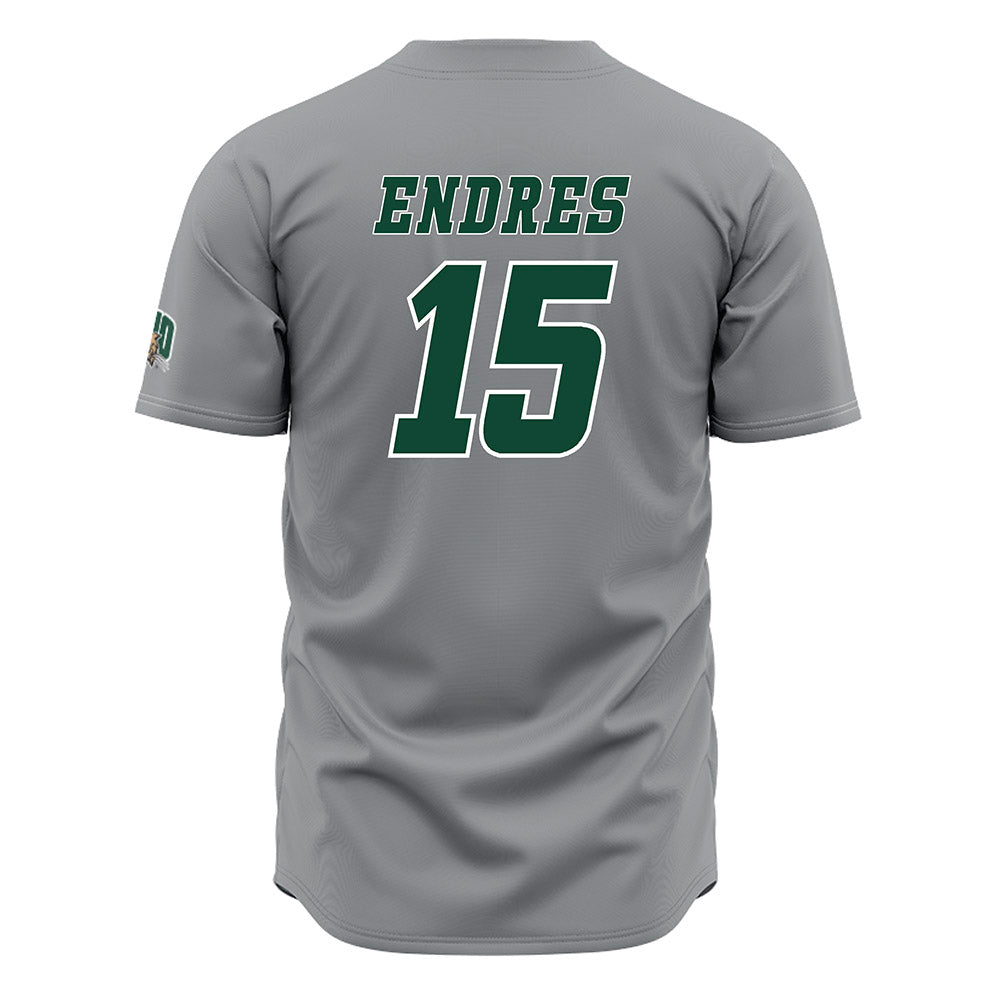 Ohio - NCAA Baseball : Andrew Endres - Grey Jersey-1