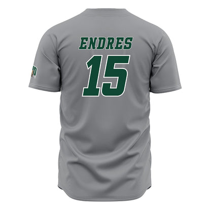 Ohio - NCAA Baseball : Andrew Endres - Grey Jersey-1