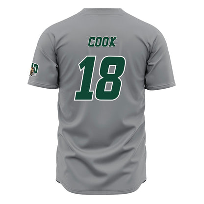 Ohio - NCAA Baseball : Aiden Cook - Grey Jersey-1
