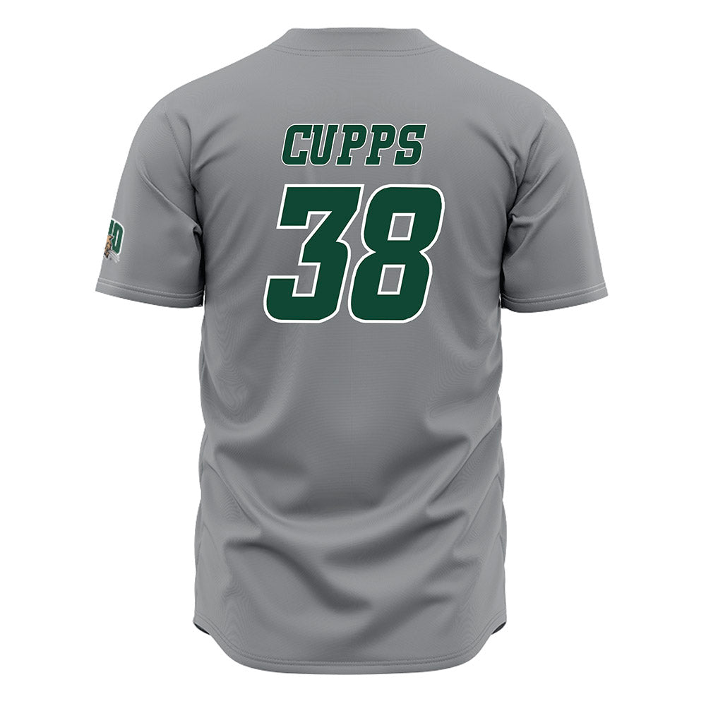 Ohio - NCAA Baseball : Wesley Cupps - Grey Jersey-1
